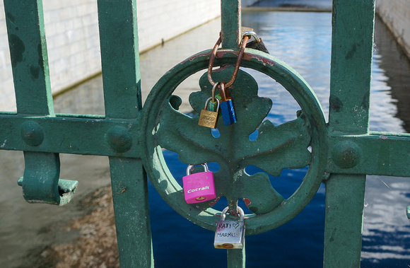 "Lock Wishes", Old Town, Stockholm