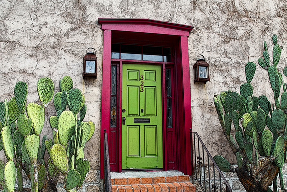 What's Behind The Green Door? - Tucson Barrio