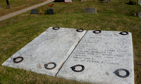 Marker in Havdhem Church Graveyard