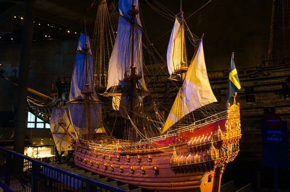 Model of Viking Ship, Vasa Viking Museum, Stockholm