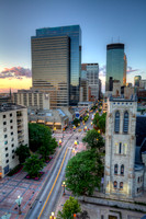 Minneapolis Skyline from the 1220 building #10