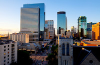 Minneapolis Skyline from the 1220 building #5