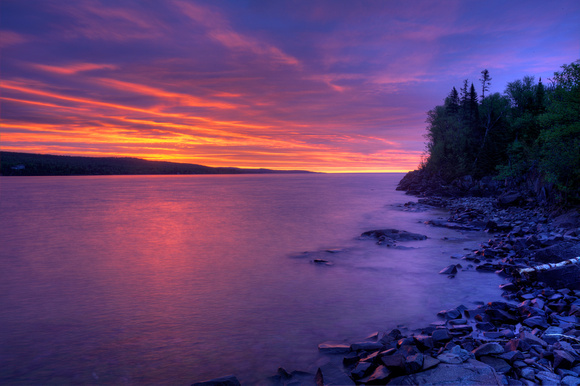 Sunrise at Artist Point, Grand Marais