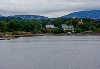 Approaching Oslo by Boat
