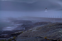 Fog at Grand Marais Lighthouse #5