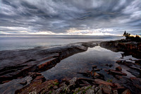 Storm Clouds - Lighthouse Point, Grand Marais