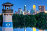 Minneapolis Skyline from Boom Park