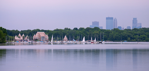 Lake Harriet and Minneapolis Skyline #2