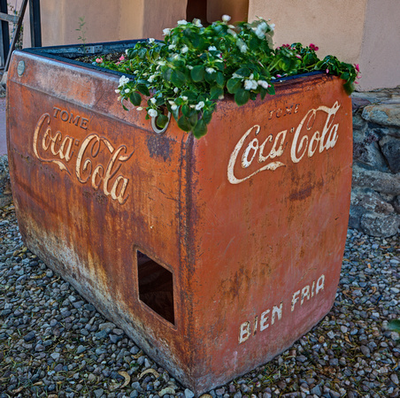 Coca Cola Planter - Tucson Armory Park District